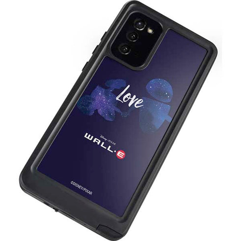 Disney Wall-E Love Galaxy Note20 5G Waterproof Case