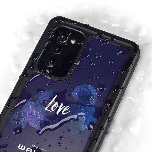 Disney Wall-E Love Galaxy Note20 5G Waterproof Case