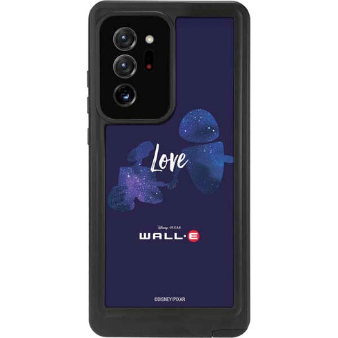 Disney Wall-E Love Galaxy Note20 Ultra 5G Waterproof Case
