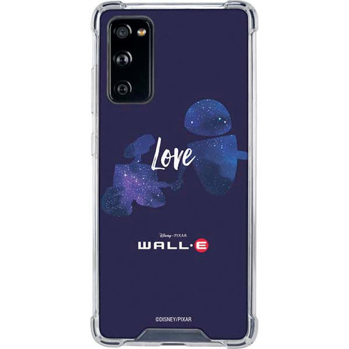 Disney Wall-E Love Galaxy S20 FE Clear Case