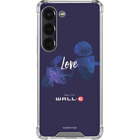 Disney Wall-E Love Galaxy S23 Clear Case