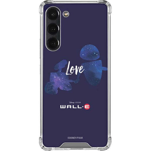 Disney Wall-E Love Galaxy S23 Plus Clear Case