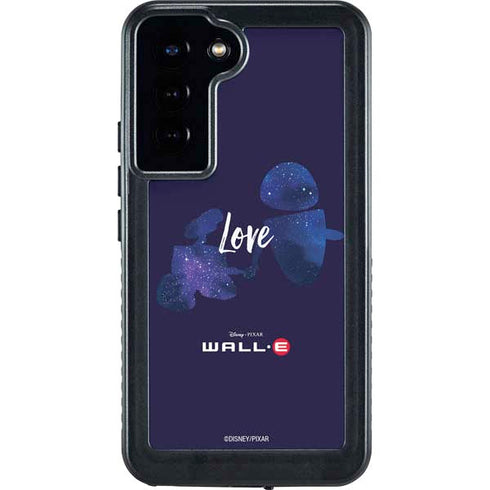 Disney Wall-E Love Galaxy S23 Plus Waterproof Case