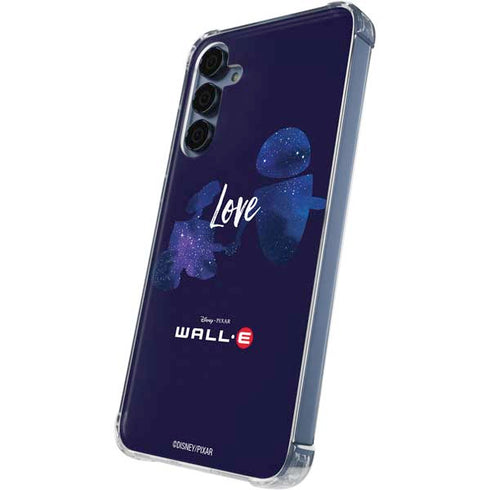 Disney Wall-E Love Galaxy S24 Clear Case