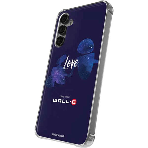 Disney Wall-E Love Galaxy S24 Plus Clear Case