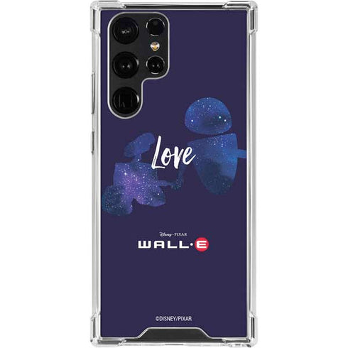 Disney Wall-E Love Galaxy S24 Ultra Clear Case