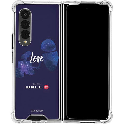 Disney Wall-E Love Galaxy Z Fold4 5G Clear Case