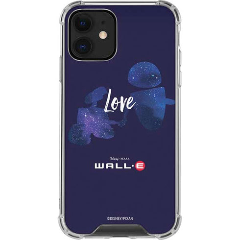 Disney Wall-E Love iPhone 12 Clear Case