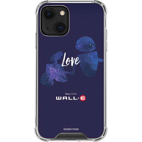 Disney Wall-E Love iPhone 14 Plus Clear Case