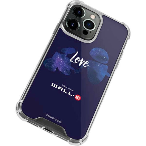 Disney Wall-E Love iPhone 14 Pro Clear Case