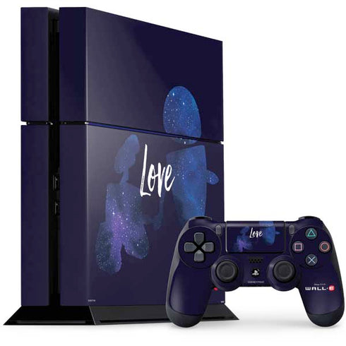 Disney Wall-E Love PS4 Console and Controller Bundle Skin