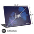 Disney Wall-E Love Universal Laptop 16.6in (13.4 x 9.7in) Skin