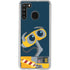 Disney Wall-E Character Art Galaxy A21 Clear Case