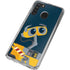 Disney Wall-E Character Art Galaxy A21 Clear Case