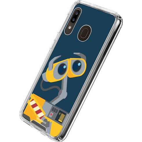 Disney Wall-E Character Art Galaxy A30 Clear Case