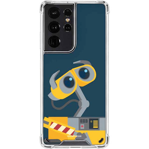 Disney Wall-E Character Art Galaxy S21 Ultra 5G Clear Case