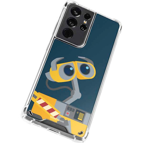 Disney Wall-E Character Art Galaxy S21 Ultra 5G Clear Case