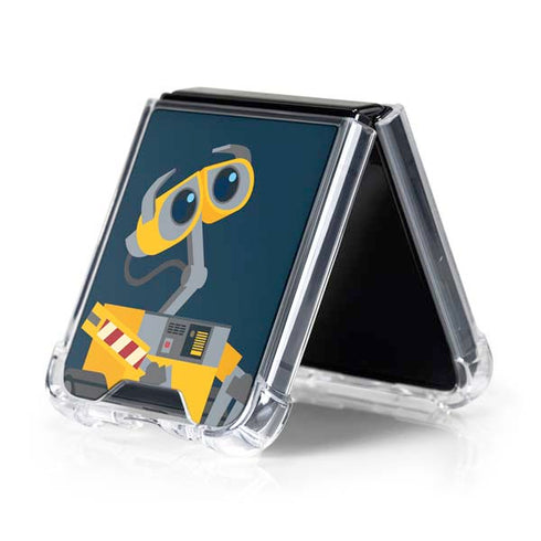 Disney Wall-E Character Art Galaxy Z Flip5 5G Clear Case