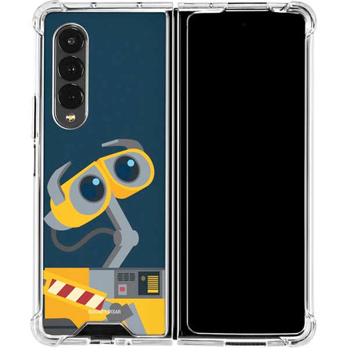 Disney Wall-E Character Art Galaxy Z Fold4 5G Clear Case
