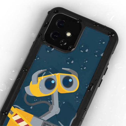 Disney Wall-E Character Art iPhone 12 Mini Waterproof Case