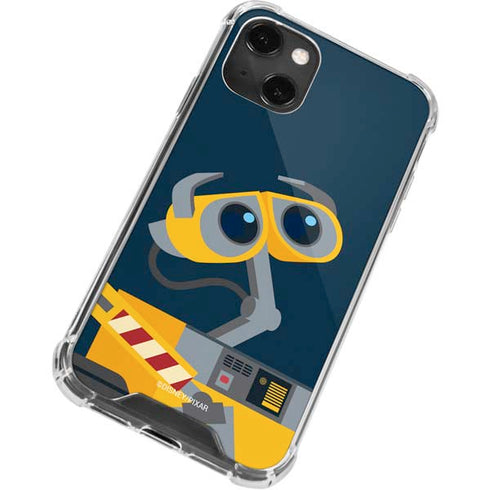 Disney Wall-E Character Art iPhone 14 Plus Clear Case