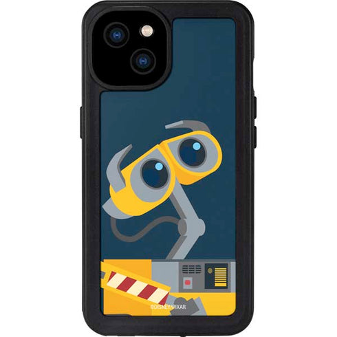 Disney Wall-E Character Art iPhone 15 Plus Waterproof Case