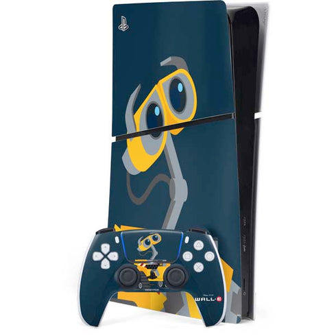Disney Wall-E Character Art PS5 Slim Digital Edition Bundle Skin
