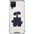 Disney Wall-E Silhouette Galaxy A12 Clear Case