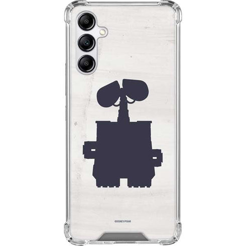 Disney Wall-E Silhouette Galaxy A15 5G Clear Case