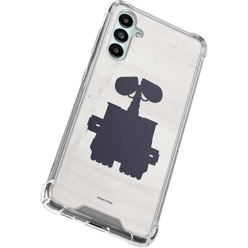 Disney Wall-E Silhouette Galaxy A15 5G Clear Case