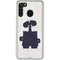 Disney Wall-E Silhouette Galaxy A21 Clear Case