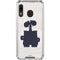 Disney Wall-E Silhouette Galaxy A30 Clear Case