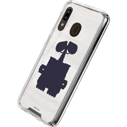 Disney Wall-E Silhouette Galaxy A30 Clear Case