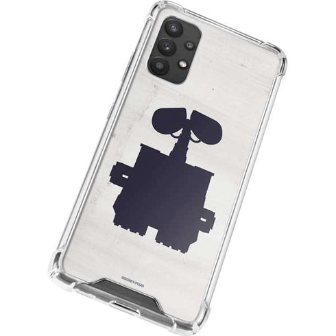 Disney Wall-E Silhouette Galaxy A32 5G Clear Case