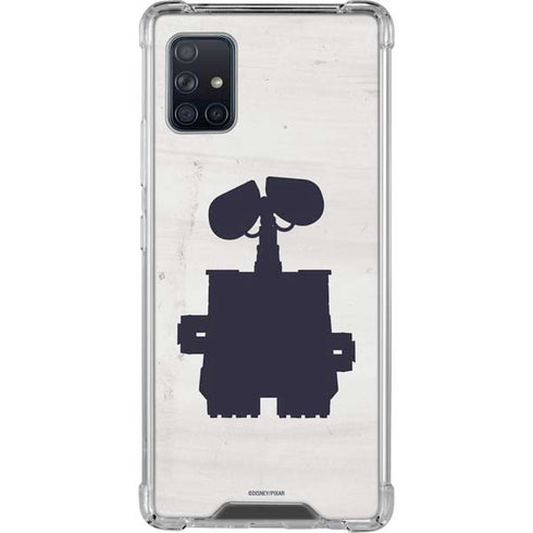 Disney Wall-E Silhouette Galaxy A51 5G Clear Case