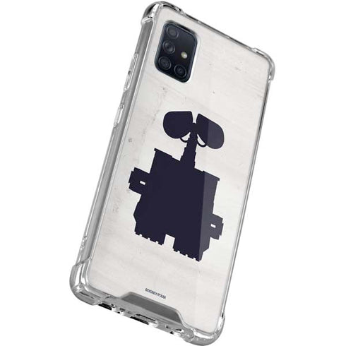 Disney Wall-E Silhouette Galaxy A51 5G Clear Case