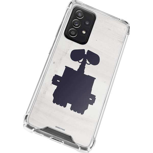 Disney Wall-E Silhouette Galaxy A52 5G Clear Case