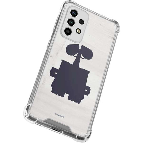 Disney Wall-E Silhouette Galaxy A53 5G Clear Case