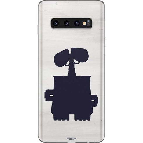 Disney Wall-E Silhouette Galaxy S10 Skin
