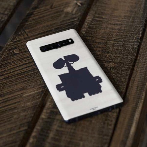 Disney Wall-E Silhouette Galaxy S10 Skin