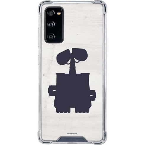 Disney Wall-E Silhouette Galaxy S20 FE Clear Case