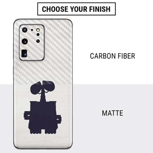 Disney Wall-E Silhouette Galaxy S20 Ultra 5G Skin