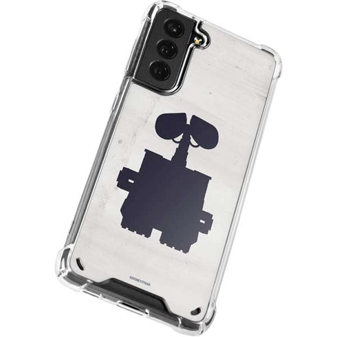 Disney Wall-E Silhouette Galaxy S21 Plus 5G Clear Case