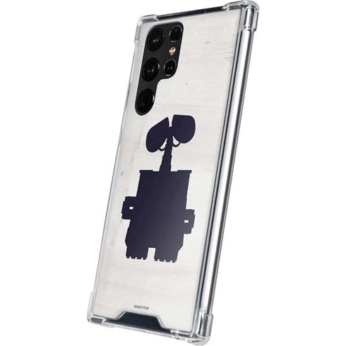 Disney Wall-E Silhouette Galaxy S22 Ultra Clear Case