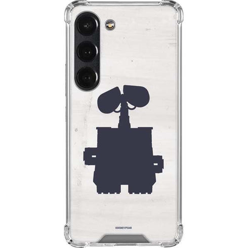 Disney Wall-E Silhouette Galaxy S23 Clear Case