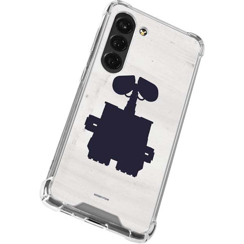 Disney Wall-E Silhouette Galaxy S23 Clear Case