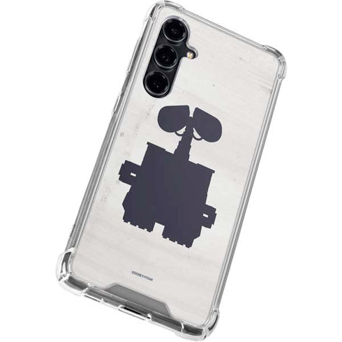 Disney Wall-E Silhouette Galaxy S23 FE Clear Case