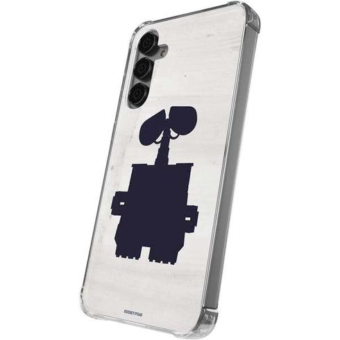 Disney Wall-E Silhouette Galaxy S24 Plus Clear Case