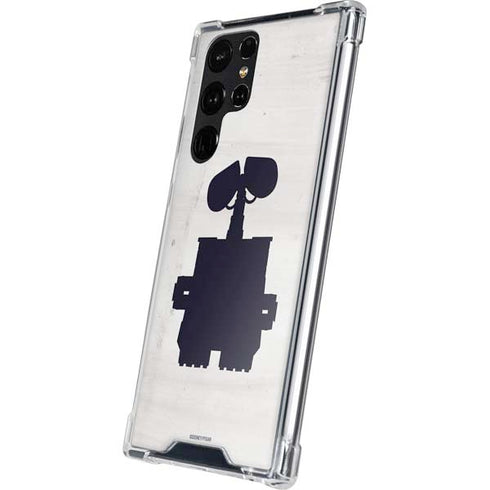 Disney Wall-E Silhouette Galaxy S24 Ultra Clear Case