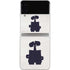 Disney Wall-E Silhouette Galaxy Z Flip3 5G Skin